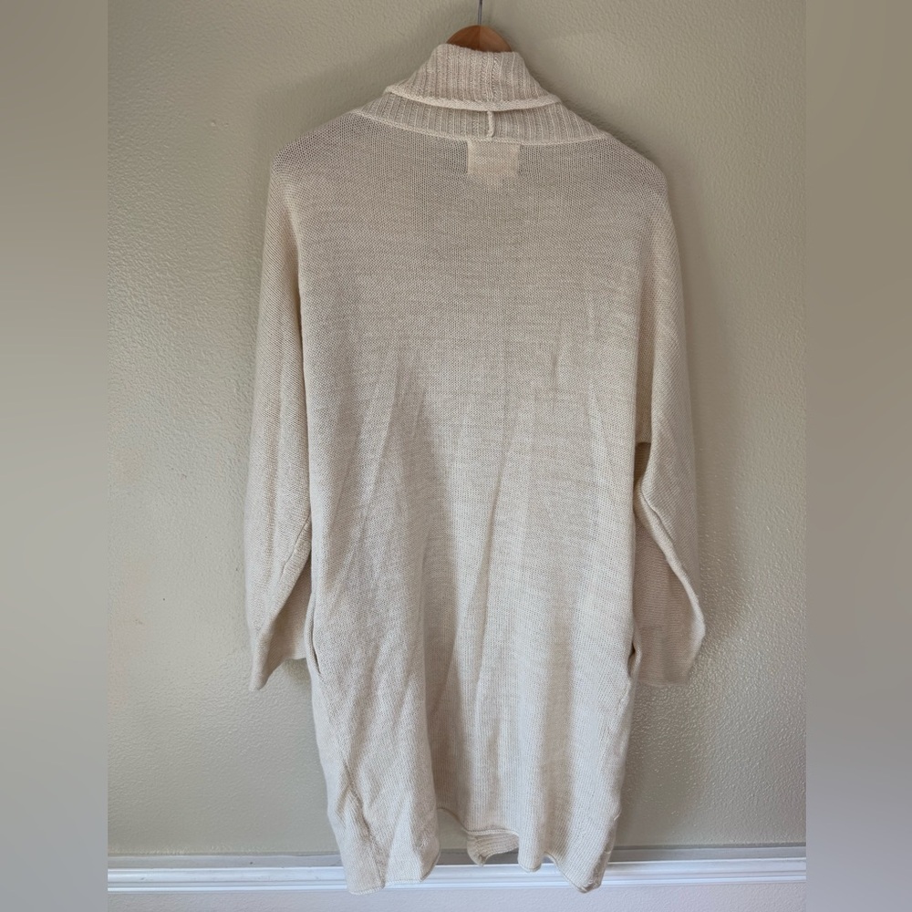 NATION LTD Alpaca/Cotton Blend Open Front Sweater - Picture 2 of 5